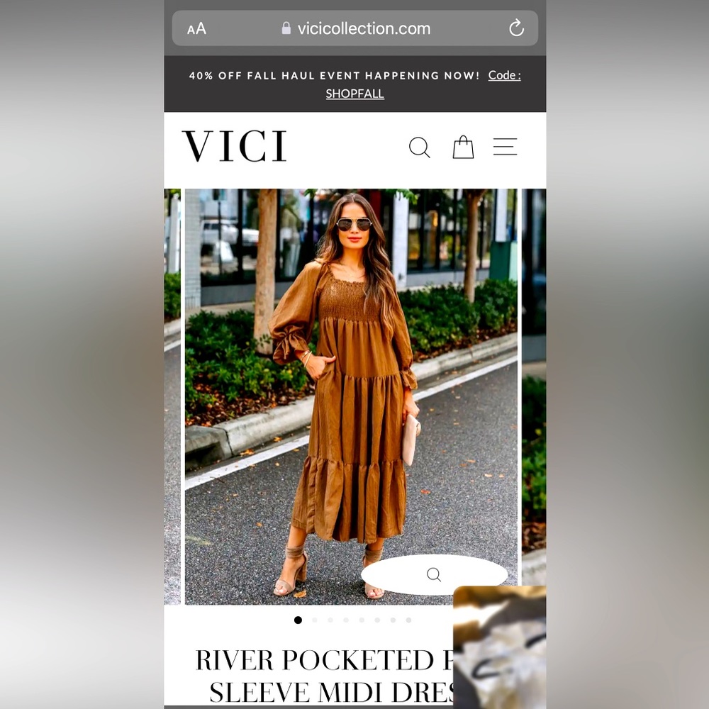 Vici Dolls midi dress (maternity optional)